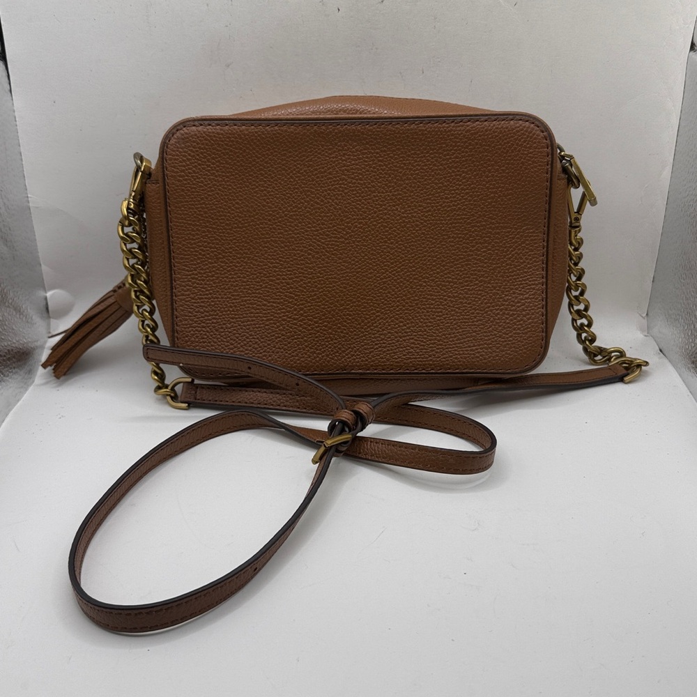 NWT Michael Michael Kors Jet Set Crossbody Purse Camera Bag Leather Patchwork - Picture 2 of 14